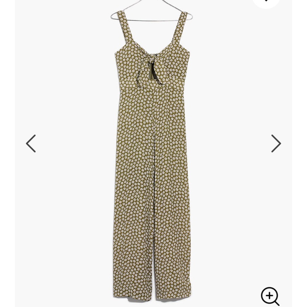 Madewell Plumeria daisy jumpsuit